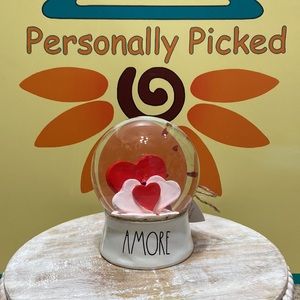 Rae Dunn AMORE Snow Globe